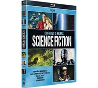 Collection 5 Films Science-Fiction : La Planète Interdite + 2001 : L'odyssée De L'espace + Soleil Vert + Terminator + Robocop - Pack - Blu-Ray