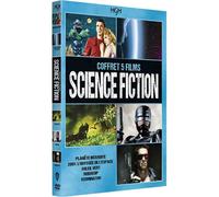 Collection 5 Films Science-Fiction : La Planète Interdite + 2001 : L'odyssée De L'espace + Soleil Vert + Terminator + Robocop - Pack