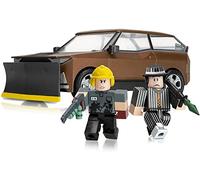 Collection Action Roblox - Car Crusher 2 : Véhicule de Fonction Grandeur Dignity [Comprend Un Objet virtuel Exclusif]