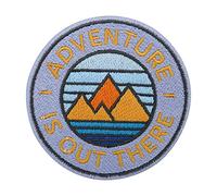 Collection Adventure : Patch thermocollant Adventure is out there | Patchs de randonnée en plein air, patch de montagne, écussons, sacs à dos randonneurs