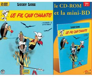 Collection Album Lucky LukeLe fil qui chante + Mini BD