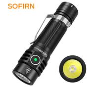Collection AliExpress Sofirn-Lampe de poche SC18 1800strada EDC, torche SST40 LED 18650 aste par USB C, lanterne à lentille optique TIR avec indicateur de puissance