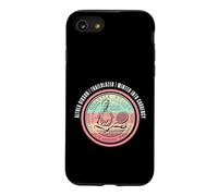 Collection Althea Gibson | Champion de Tennis | Pink Quarter Coque pour iPhone SE (2020) / 7/8