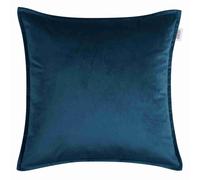Collection BEAUTE-HABITAT Housse de coussin décoratif DOLCE Gris-bleu 45 x 45 cm