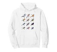 Collection Birds - Ich Liebe Vögel und Die Natur Sweat à Capuche