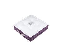 - Collection Cavaillon - Coussin Pouf de sol en coton - 44 x 44 x 9 cm