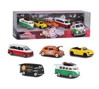 Majorette - Volkswagen Giftpack - Voitures Miniatures en Métal - Coffret 5 Véhicules - 212057615