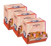 Collection Coffee Time Monbana - 3 boites distributrices - 900 chocolats emballés individuellement