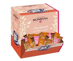 Collection Coffee Time Monbana - Assortiment de 4 chocolats bord de tasse - 300 chocolats