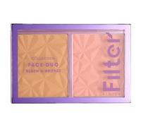 Collection Cosmetics Filter Finish Face Duo, Sculpt and Glow, Blush and Bronzer Palette 10 g