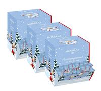 Collection Crousti-Neige Monbana - 3 Boites distributrices - 900 chocolats emballés individuellement