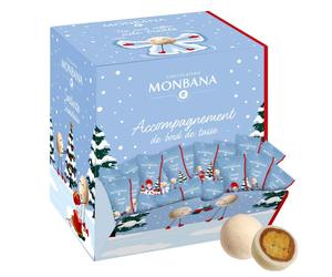 Collection Crousti-Neige Monbana - Boite distributrice de 300 chocolats emballés individuellement