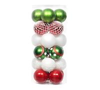 Collection d ' ornements de Noël à finition mixte pour couronne de cheminée d ' arbre, fête et affichage de vacances détail, décoration de, boules d ' ornement de vacances, boules d ' arbre, de de de