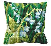 Collection D'Art 5120 Muguet Gauche Kit de Coussin Gros Trous Coton Multicolore 50 x 45 x 0,1 cm