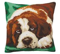 Collection D'Art 5165 Bernie Kit de Coussin Gros Trous Coton Multicolore 50 x 45 x 0,1 cm