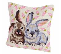 Collection D'Art 5185 Flopsy & Mopsy Kit de Coussin Gros Trous Coton Multicolore 50 x 45 x 0,1 cm