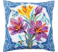 Collection D'Art Cushion KIT/CROCUS/40 X 40