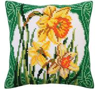 Collection D'Art Cushion KIT/NARCISSUS/40 X 40