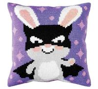 Collection d'Art Kit de broderie au point de croix avec inscription « Ich bin kein Rabbit »