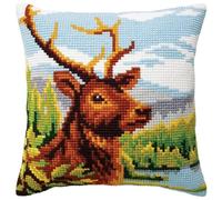 Collection d'Art Kit de broderie au point de croix imprimé sur la rivière de montagne