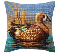 Collection d'Art Kit de broderie au point de croix Motif canard féminin