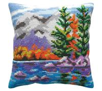Collection d'Art Kit de broderie au point de croix Motif paysage d'automne