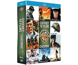 Collection de 10 films de guerre Warner - Coffret Blu-Ray