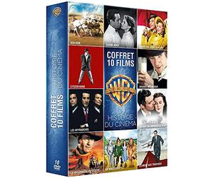Collection de 10 films de l'histoire du cinéma Warner - Coffret DVD