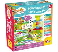 Lisciani - CAROTINA BABY- Collection de 10 Jeux Éducatifs pour Enfants dès 2 ans- Apprentissage Ludique - Puzzle , Memory, Jeu sur les Chiffres et Couleurs adaptés aux Petits -