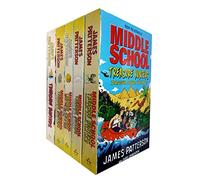 Collection de 5 livres de la série Middle School Treasure Hunters de James Patterson (Chasseurs de trésors, Danger sur le Nil, Le secret de la Cité interdite, Péril au sommet du monde..