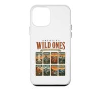 Collection de Badges de Parc National - Design Vintage de Voyage Coque pour iPhone 12 Mini