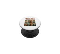 Collection de Badges de Parc National - Design Vintage de Voyage PopSockets PopGrip Adhésif