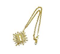 Collection de bijoux contenant un pendentif inspiré du corail scintillant et une broche complémentaire pour dîner, rendez-vous galant, soirée, necklace, Comme décrit, Comme décrit.