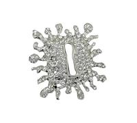 Collection de bijoux contenant un pendentif inspiré du corail scintillant et une broche complémentaire pour dîner, rendez-vous galant, soirée, Collier, Comme décrit, Comme décrit.
