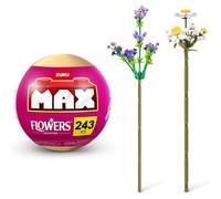 Collection De Briques De Construction Max Premium Flowers (Marguerite Et Lavande) (Jusqu’À 243 Pièces, 2 Fleurs Par Capsule, 10 À