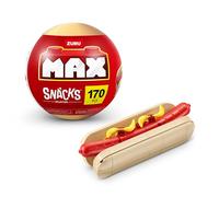 Collection de Briques de Construction Max Premium Snacks (Hotdog) par ZURU. Briques de Construction pour Adolescents, Adultes et collectionneurs. Construisez, collectionnez et affichez Votre