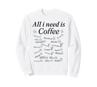 Collection de café pour Amateurs de café Sweatshirt
