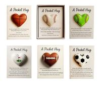 Collection de cartes-cadeaux inspirantes sur le thème du sport, cadeaux d'encouragement positifs sur le thème du sport, cadeau souvenir inspirant(6PCS)