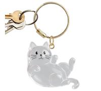Collection de Cheveux de Chat - Porte-clés - - Boutons de Distribution - Boîte de Rangement Transparente - Pendentif Mignon et élégant avec lequel Les Chiens et Les Chats