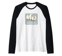 Collection de coquillages pour une touche de mer Manche Raglan