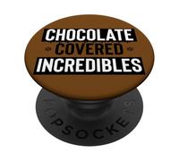 Collection de Culture du Chocolat drôle PopSockets PopGrip Adhésif