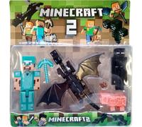 Collection de figurines Minecraft Ender dragon set of 6