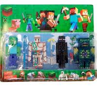 Collection de figurines Minecraft Warriors set de 10 pièces