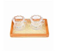 Collection de gobelets transparents miniatures, 4 pièces, fabriqués à partir de matériaux incassables, art de bureau pour adultes pour des présentations créatives, tasses miniatures, décorations de