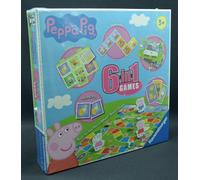 Collection De Jeux Ravensburger Boîte 6 En 1 Peppa Wutz Cochon NEU OVP