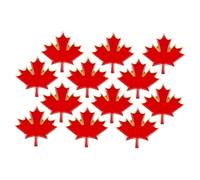 Collection de la fête du Canada: Pin sur Les épingles en métal à Revers en émail à Feuilles émaillées 12 Packs pour Les Sacs de vêtements