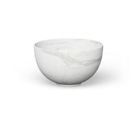 Collection de lavabos Looox lavabo à poser petit diamètre 23 cm calacatta wwks23ca
