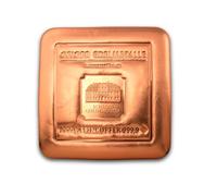 Collection de lingots de cuivre, d'aluminium et de laiton (Cu bar 1kg)