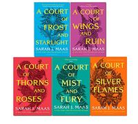 Collection de livres A Court of Thorns and Roses série 5 par Sarah J. Maas (A Court of Thorns and Roses, A Court of Mist and Fury, A Court of Wings and Ruin, A Court of Frost and Starlight et PLUS !)