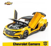 Collection De Modèles De Voitures Miniatures Chevrolet Camaro, Véhicules Jouets En Alliage, Cadeaux De Noël Pour Enfants, 1:32